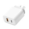Сертифицированное SAA PD30W A+C Зарядное устройство Type-C USB QC3.0 12V 1.5A Австралийская стандартная вилка