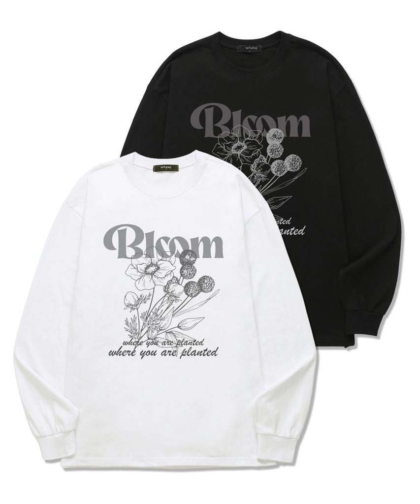 Футболка с длинным рукавом Wissi Bloom (Wls028) белый