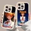Вечное Лето Алиса Утолщенный ТПУ Чехол для Мобильного Телефона для iPhone 17 16 15 14 13 12 11 Air Pro Max Plus Цветной Чехол