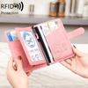 Набор для путешествий с защитой от кражи RFID, футляр для кредитных карт из искусственной кожи, сумка для паспорта для мужчин и женщин, дорожные аксессуары