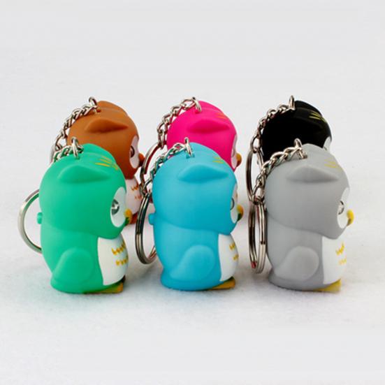 Брелок со светодиодной подсветкой и звуком, рождественский детский креативный подарок