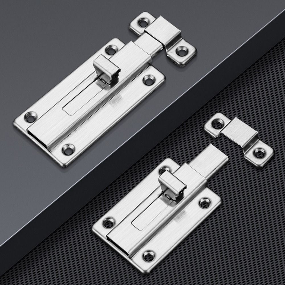 1 комплект Защелка-болт из нержавеющей стали, мебельная фурнитура, пружинные защелки, самозащелкивающаяся защелка, для дома