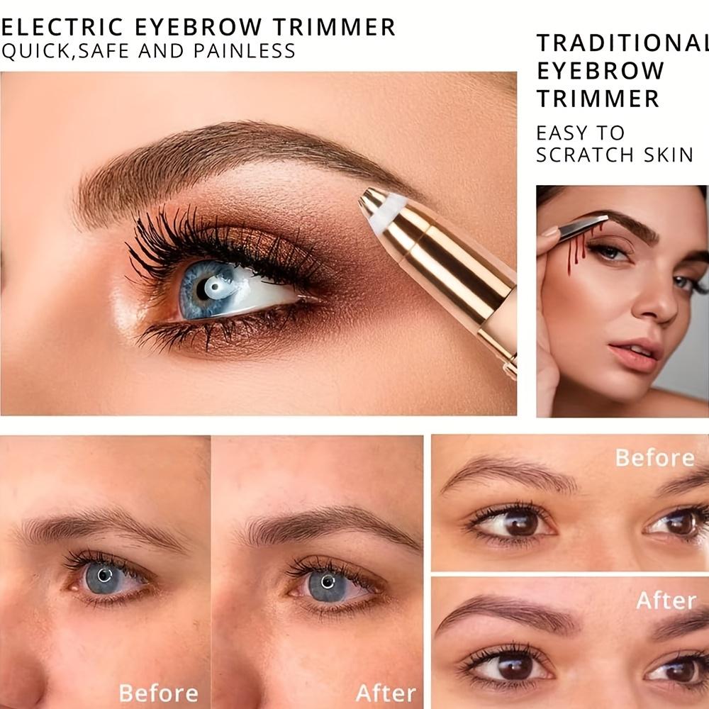 4 в 1 электробритва для лица для женщин, эпилятор для всего тела, перезаряжаемый триммер для волос в бикини, бровей, носа