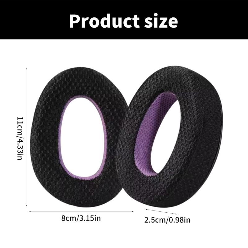 Cooling Earpads Replacement for GSP370 GSP300 GSP350 GSP305 GSP301 Headphones Noise Isolation Ear Cushions Earcups