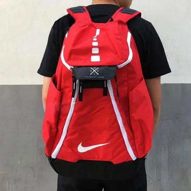 Nike Элитный баскетбольный рюкзак с воздушной подушкой Мужские рюкзаки Красный BA5259-657