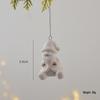 NUCHI Mini Ceramic Christmas Tree & Ornaments Set – Santa, Snowman, and Holiday Decorations