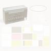 RosyPosy soft design tea fragrance index card, large capacity 150 word memory message sticky note card