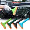 Super Flexible Silicone Squeegee Auto Water Blade Water Wiper Shower Squeegee Long Handle for Car Windshield