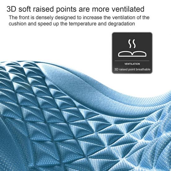 Practical Car Seat Cover 3D Raised Point Lightweight Comfortable Sitting