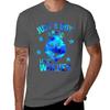 Just A Boy Who Loves Wolves Tshirt Casual Streetwear Short Sleeve Tee Tshirt