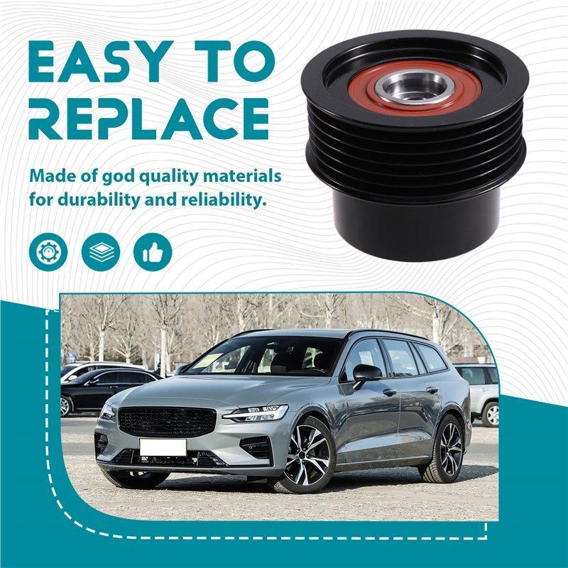 Efficient 31316803 Car Generator Belt Pulley Alternator Pulley For Volvo S60 S80 V70 XC60 XC70 XC90 2007-2016 30777744