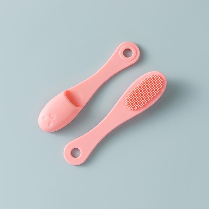 Мини Силиконовая Щетка для Очищения от Черных Точек и Акне Мягкая Кисть для Макияжа Красота Очищение Лица Щетка для Поры Носа Очищающие Напальчники