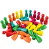 Pawn/ Chess Wood Game Pieces 12Pcs 29mm for Board Game/card Game and Other Games Accessories 6 Colors