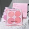 4 Colors Blush Powder Face Makeup Set Mixed Sweet Warm Colors Matte Cheek Powder Facial Beauty Cosmetic Makeup Blush