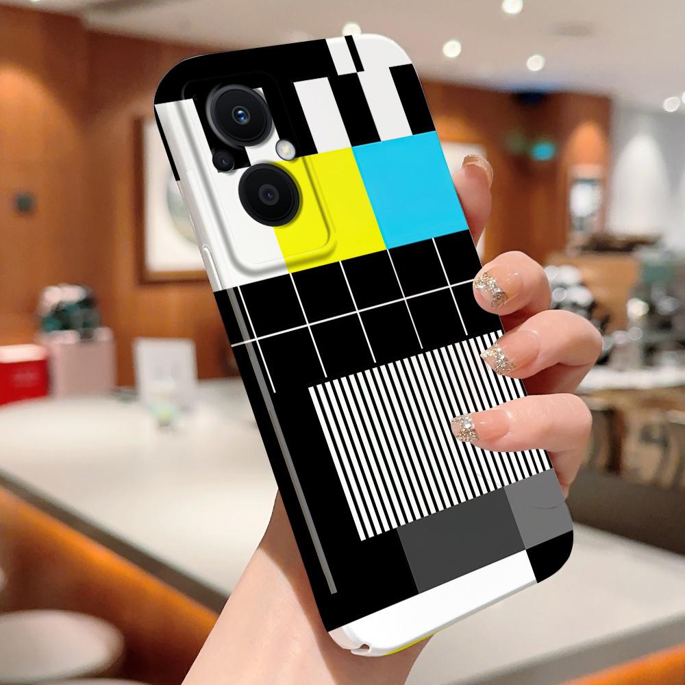 Универсальный чехол для телефона с пленкой, мультяшный модный дизайн, твердый корпус, полное покрытие камеры, противоударный защитный чехол для OPPO Realme OnePlus Infinix Tecno