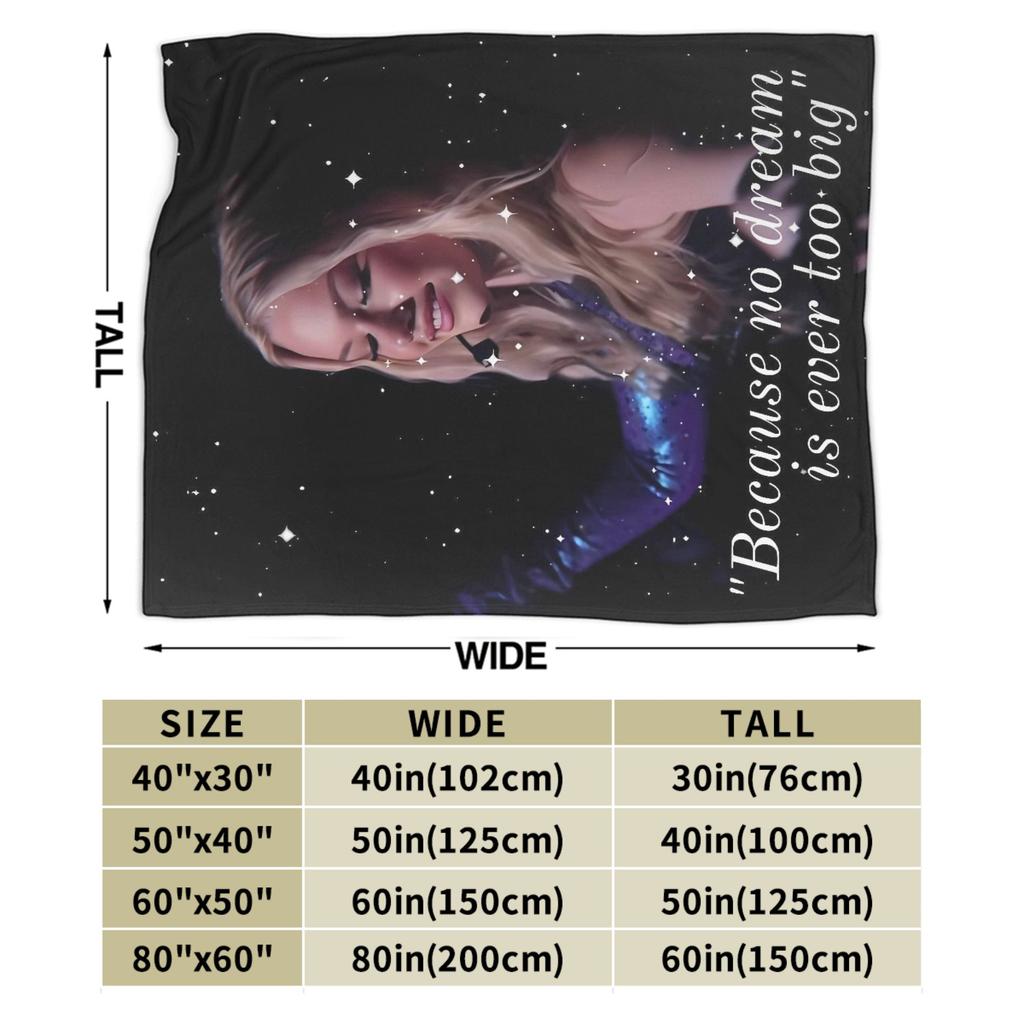 S-Freyas Skye British Singer Soft Blanket  Students Plush Bedding Throws Aesthetic Couch Bed Flannel Bedspread Sofa Bed Cover