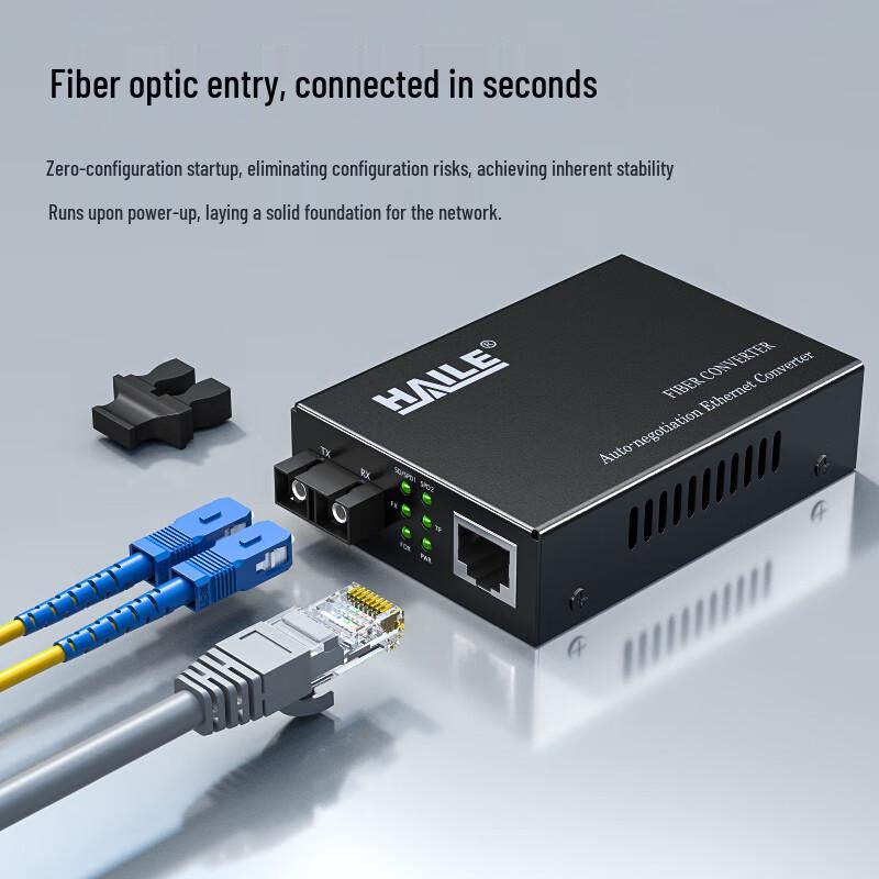HAILE Telecom Grade Gigabit Fiber Optic Transceiver