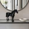 Фигурка лошади, Реалистичная статуэтка лошади, напечатанная на 3D-принтере, Коллекционная скульптура животного, Украшения Фэн-шуй для декора дома, офиса, рабочего стола