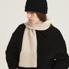 MORE OR LESS Cashmere Knit Muffler - Ivory