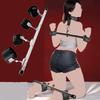 BDSM Spreader Bar Handcuffs Bondage Gear Open Leg Ankle Cuffs SM Slave Neck Collar Restraint Sex Toy Set Adult Couple Sex Games