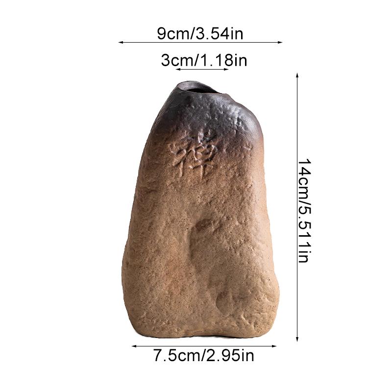 1 шт. Украшение сухоцветов Цветочная гидропоника Зеленые растения Делают старые вазы Керамическая ваза