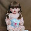 55cm Reborn Baby Girl Doll Full Silicone Body Newborn Toy Princess Bebe Reborn Toy For Children Birthday Christmas Gift