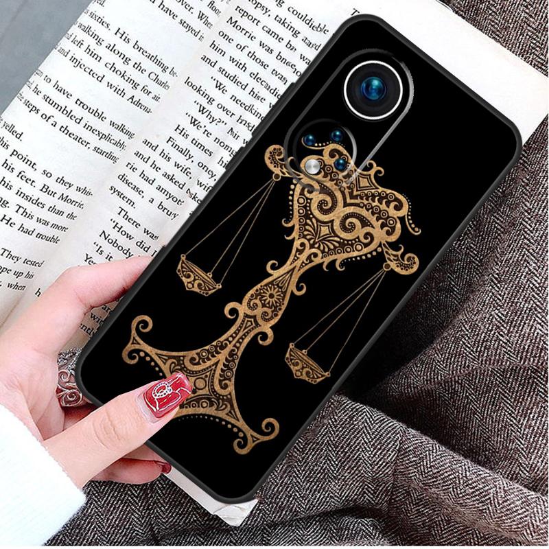 Чехол со знаками зодиака для Honor Magic 7 Pro 6 5 V5 Honor X9c X9b X9a X8a X8b X7a 50 70 90 200 400 Lite