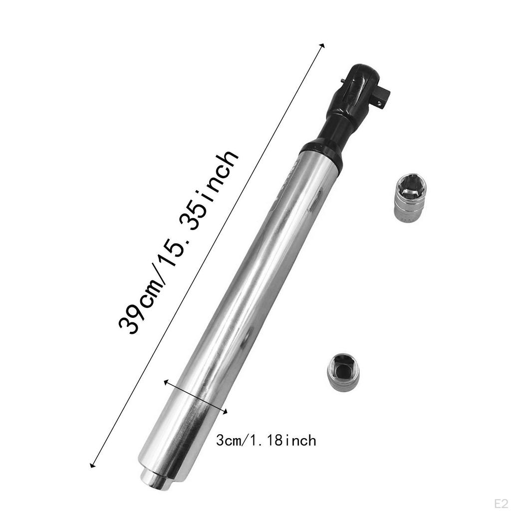 Аккумуляторный электрический трещоточный ключ 1/2" Прочный для труднодоступных мест Инструмент-удлинитель Автомобиль