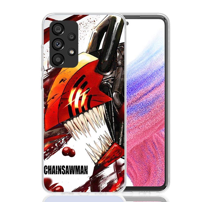 Чехол для телефона C-Chainsaw Man Denji для Samsung Galaxy A52 A32 A22 A12 A02S A50S A30S A51 A31 AA71 Note 20 Ultra 10 S10 Plus Galaxy