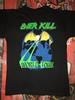 Хлопковая унисекс футболка Overkill 1989 Tour Все размеры Унисекс футболка