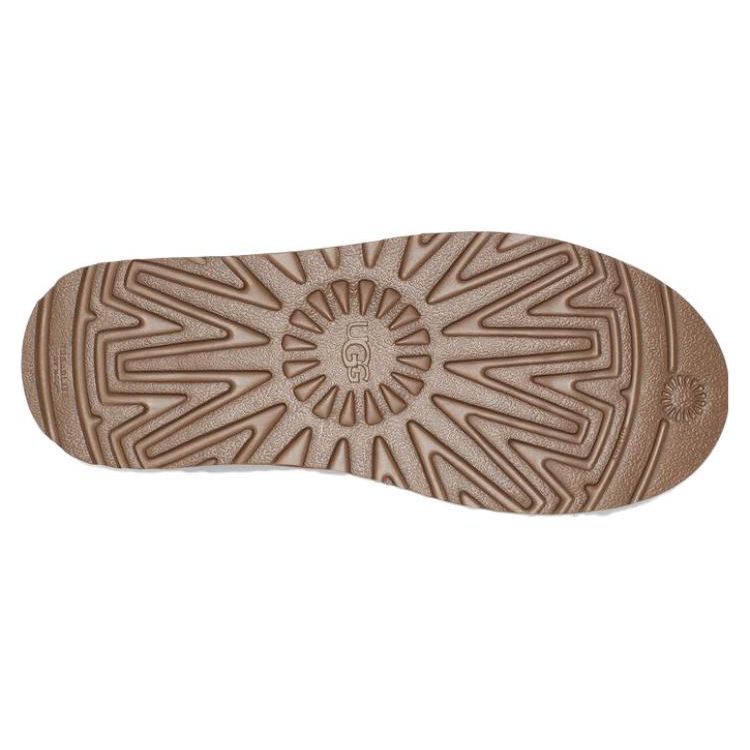 UGG Модная теплая обувь на толстой подошве Женская обувь Коричневая 1130604-CHE