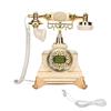 MS‑612A European Vintage Telephone Retro Old Fashioned Landline Phone for Home Office Cafe Bar Decor