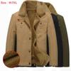 Autumn and Winter New Men's Denim Jacket Winter Warm Wool Denim Jacket Fashion Men's Denim Jacket