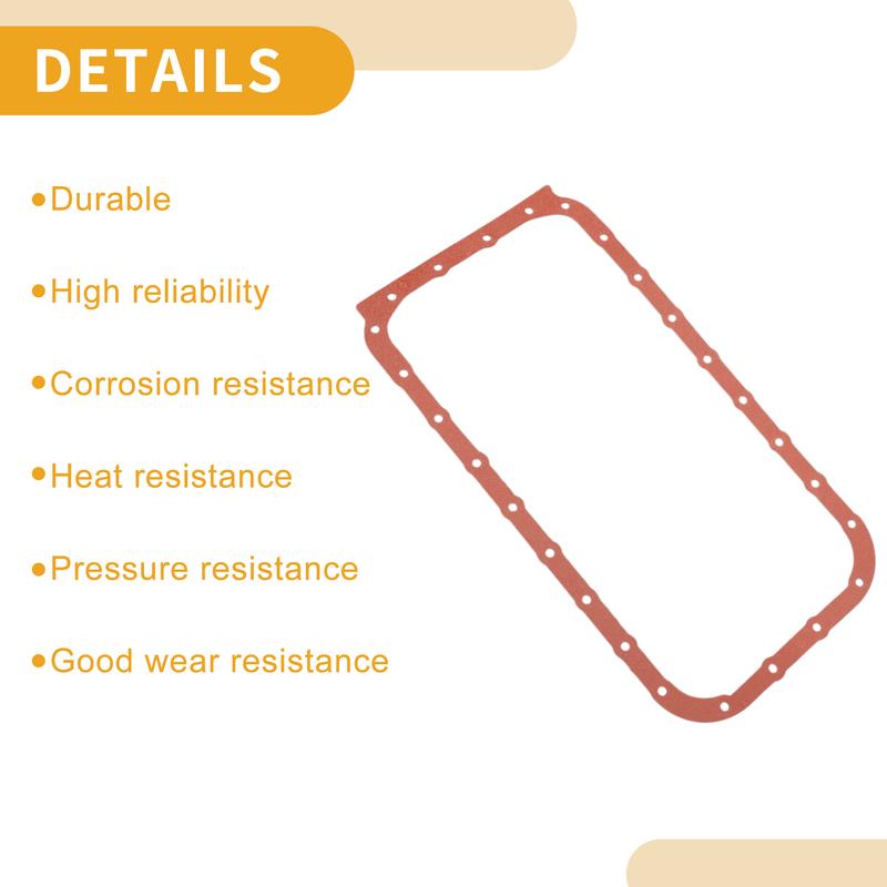 X Autohaux No.1112143G00 Automobiles Oil Pan Gasket for Nissan Pickup 1998-2005 1 Pc Car Accessories Auto Replacement Parts