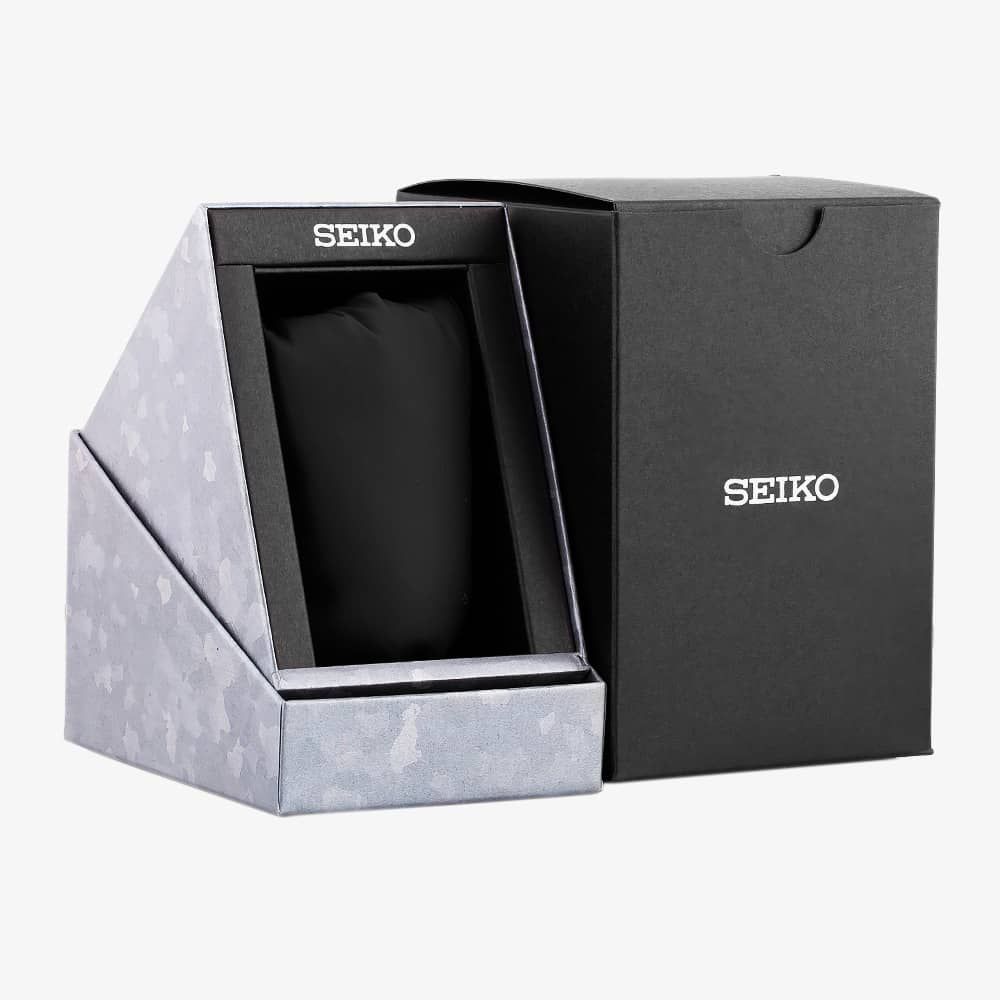 Seiko Мужские автоматические часы 5 Sports SRPE57K1 с черным циферблатом