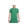 Sportswear Club Logo Embroidered Short Sleeve T-Shirt Men Tops Green AR4999-365