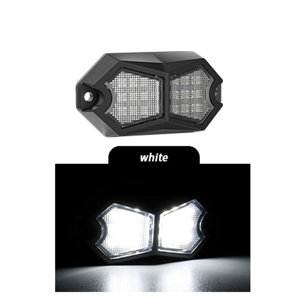 18 LED Car UniversalTruck LED Rock Light Signal Lamp 12V 24V Atmosphere Decorative Lights for Offroad Jeep Truck LED Side Marker