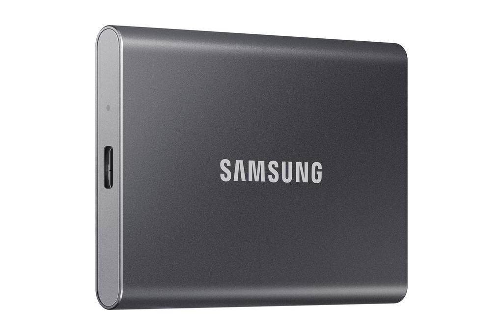 Samsung Ssd T7 Portable 2Tb Mu-Pc2T0T/Ww Gray