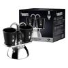 Bialetti Mini Express Induction Coffee Induction Compatible Stovetop Includes Espresso Cup Espresso Maker, 2-Cup, & Compatible, (Coffee Maker, Maker,