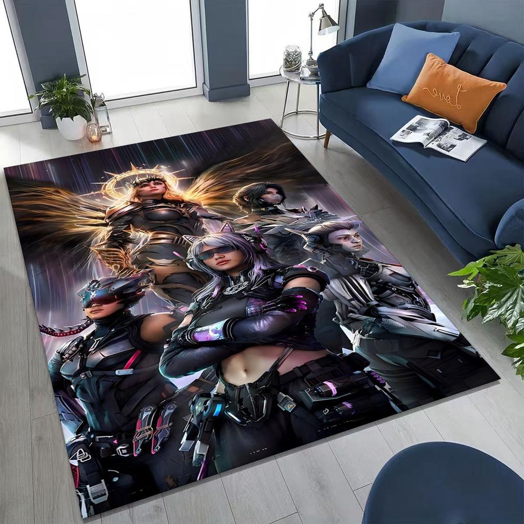 Классическая игра Call of Duty Ghost Саймон Мультяшное Искусство Ковер для Спальни Гостиной Дивана Дома Прикроватный Коврик Декор, Детский Нескользящий Коврик