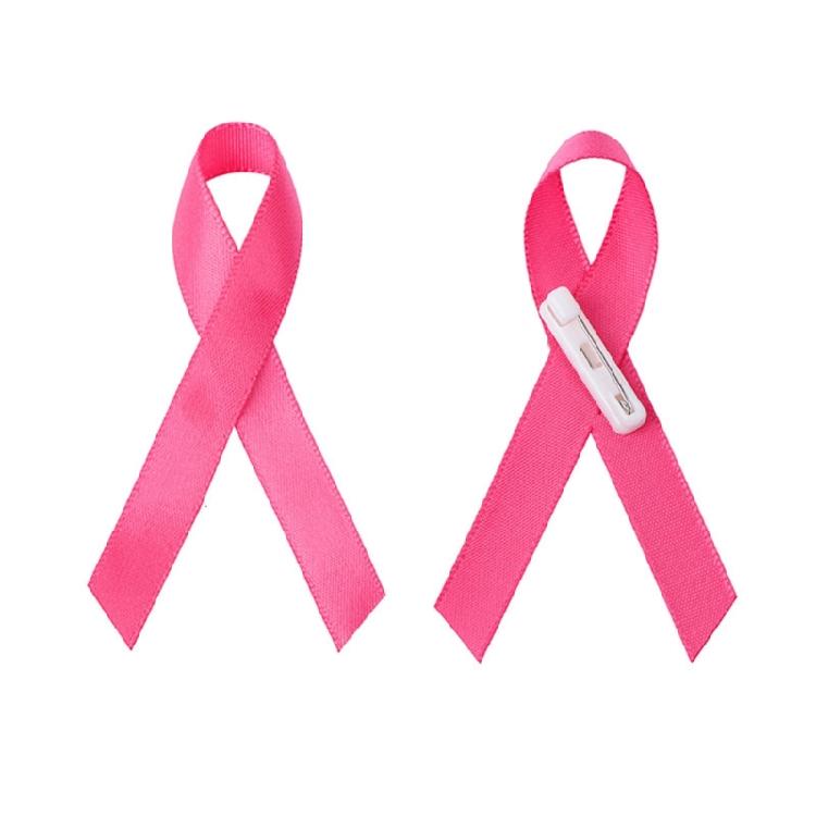 200 шт. Розовые ленты-булавки Булавки awareness о здоровье Брошь Нагрудная булавка Лента Бутоньерка