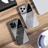 Солнечная Улыбка Серебристый Для IPhone 16 Pro Max 15 Pro 14 13 12 Mini 11 XS Max XR 7 8 Plus SE 2022 Закаленное Стекло Чехол для Телефона