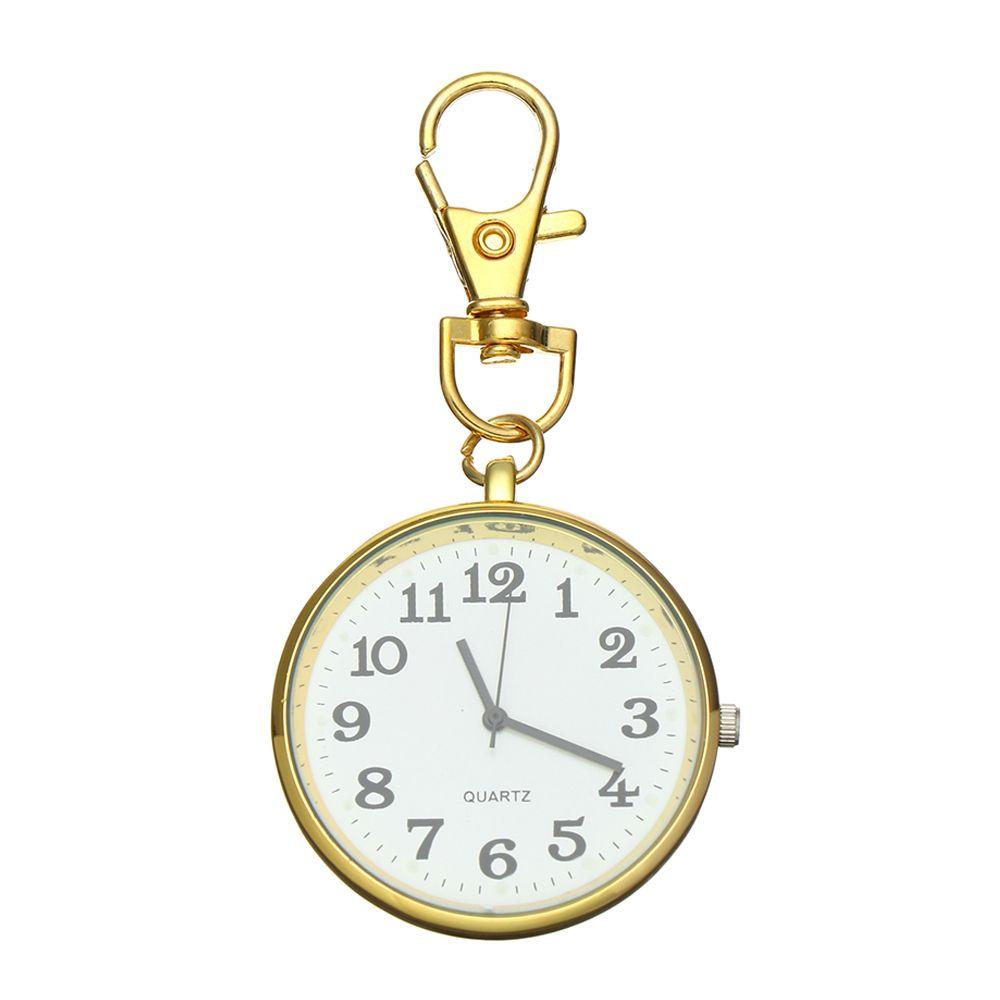 Часы портативные медсестра часы женские ультратонкие открытый циферблат кварцевые карманные часы ключ пряжка минималистский