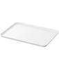 Jitsugyo Magnetic Tray White X D21 X Tower Floating Storage Obon Lunch Tray 1628 (Yamazaki) W31.5 H1.7cm