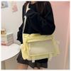 Japanese Style JK Shoulder Bag Large Capacity Lolita Handbag Lovely Canvas Tote Bag  Girls