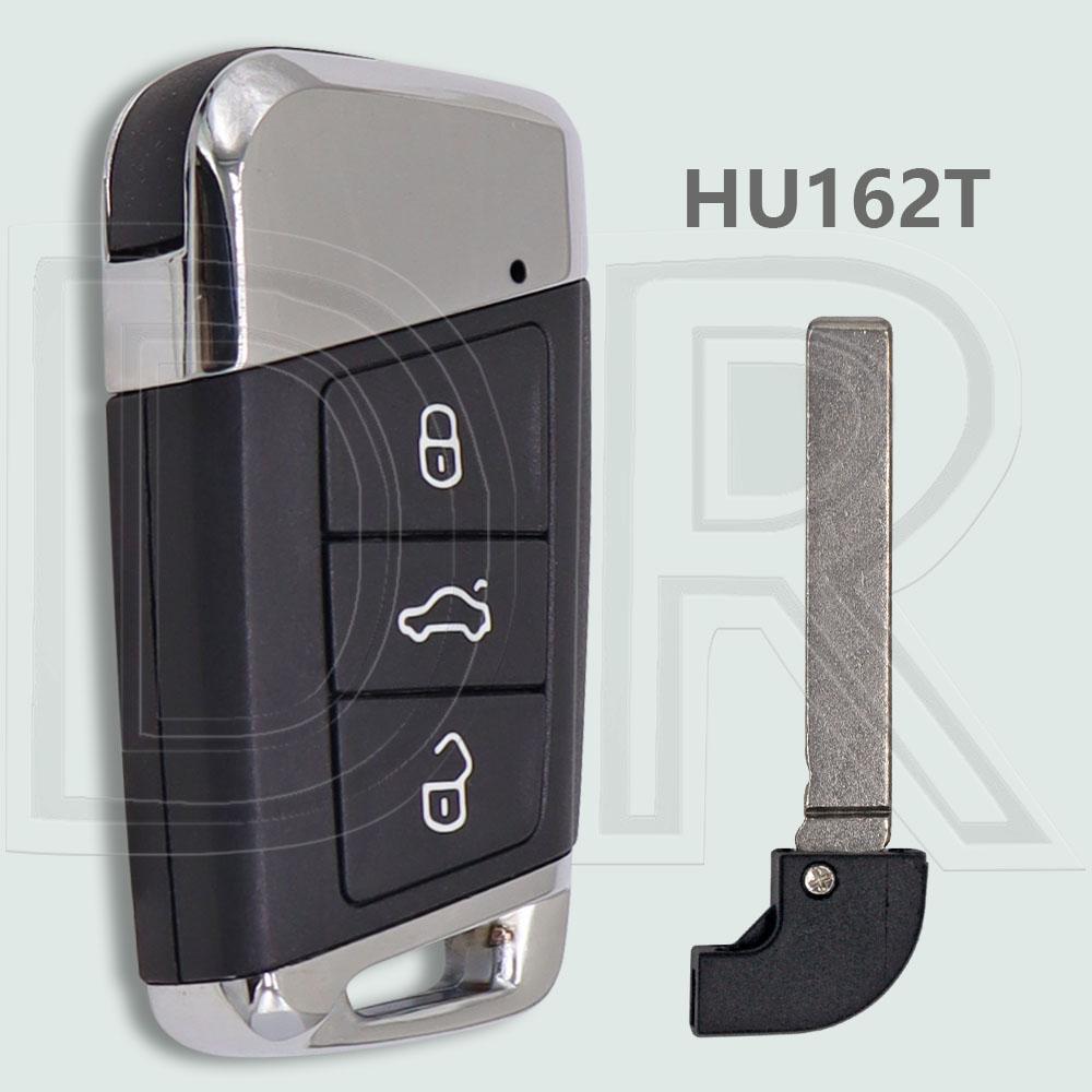 DR Modified Car Remote Flip Key Shell Case For VW Volkswagen Passat Golf 6 7 Polo MK7 8 Tiguan Seat Skoda Superb Octavia Atlas