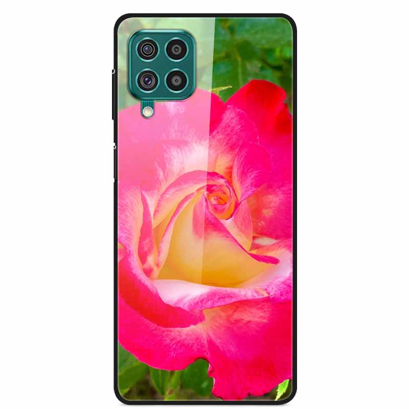 Для Samsung M32 Чехол Закаленное Стекло Жесткая Задняя Крышка Чехол Для Samsung Galaxy A12 A22 M32 Чехол Для Телефона Cover M 32 A 22 Funda Coque