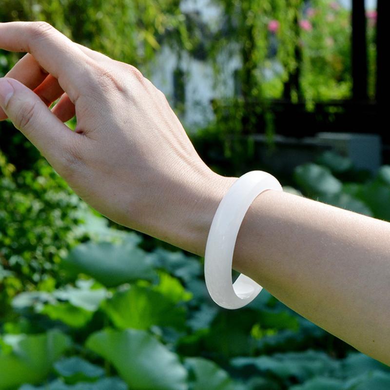 Браслет из натурального нефрита, модный браслет с подвесками из нефрита, женский подарок