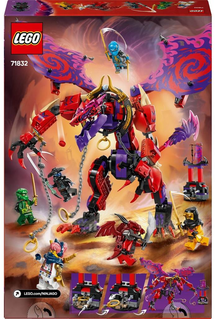 LEGO Конструктор Ninjago – Дракон Хаоса Громовой Зуб (71832)