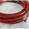 Тормозной шланг PTFE в оплетке из нержавеющей стали, линия тормозного масла для мотоцикла AN3, универсальный, для модифицированных мотоциклов
